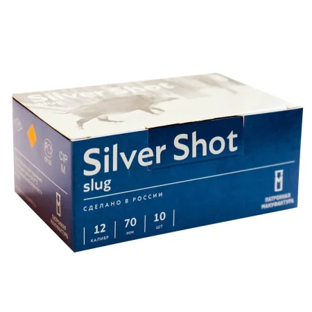 Патрон 12/70 Grand Patron Silver Shot пуля B&P 32г