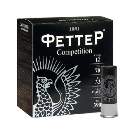 Патрон 12/70 Феттер Competition 33г