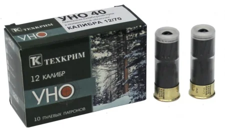Патрон 12/70 Техкрим пуля УНО 40